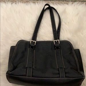 Authentic Vintage Prada Black Leather Tote